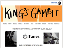 Tablet Screenshot of kingsgambit.co.uk